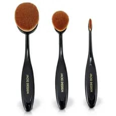 Kit de Pincéis Escova com 3 Peças Jacki Design Tamanho M