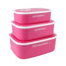 Conjunto de Potes para Alimentos com 3 Peças Lifestyle - Jacki Design