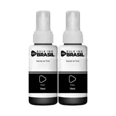 Kit 02 Tintas Compatível para Impressoras L355, L365, L850, L395, L380, L575, L120, L565, L495 BK