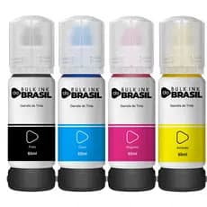 Tinta para L3150, L3110, L5190, L3250, L3210, L5290, L5590 compatível com T544