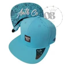 boné Anth co FOX aba reta original strapback fitão regulável anthco aba bordada varias cores