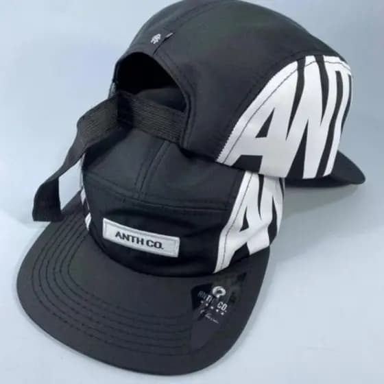 Boné Five Panel Aba Reta Anth co bone 5 five panel original Strapback Fitao  AnthCo.