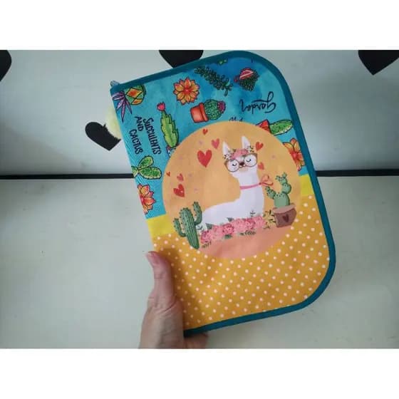 Porta cartão de vacinas, caderno, estojo escolar, Pasta Organizadora Premium: Da Maternidade aos Estudos, Kit Higiene