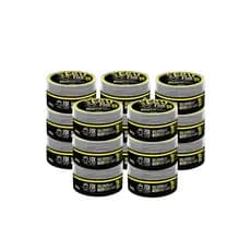 Kit 15 uni Pasta Modeladora Cera Capilar Masculina 80g