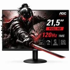 Monitor AOC  21,5" Full HD 120Hz, 1ms, VA, Gaming, Screen+Adaptive-Sync, Flicker-Free,  22B30HM23
