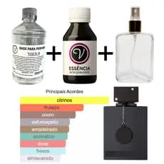 Kit para Perfumista Completo Iniciante CLUB INTENSE 2015 - Essência Óleo