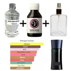 Kit para Perfumista Completo Iniciante ARM CODE - Essência Óleo