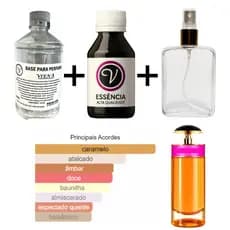Kit para Perfumista Completo Iniciante PCAND - Essência Óleo