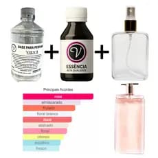 Kit para Perfumista Completo Iniciante IDOE - Essência Óleo
