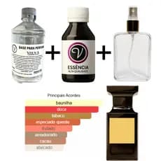 Kit para Perfumista Completo Iniciante TBACO VANILLE - Essência Óleo