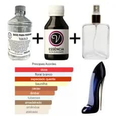 Kit para Perfumista Completo Iniciante GG - Essência Óleo