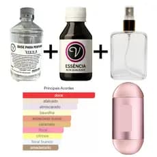 Kit para Perfumista Completo Iniciante SXY WOMAN - Essência Óleo