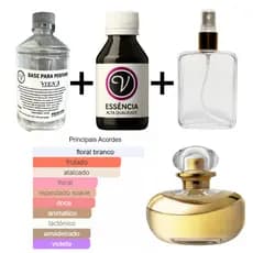 Kit para Perfumista Completo Iniciante LIL - Essência Óleo