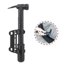Bomba De Ar Bicicleta Bico Fino/grosso Suporte Quadro
