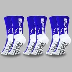 Kit 3 Pares meias Esportes de Proteção de Tubo Longo de Compressão Respirável Masculina antiderrapante yoga futebol cano