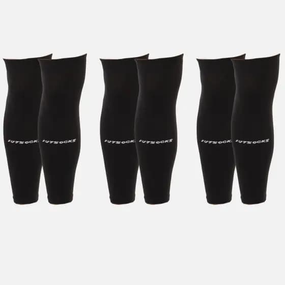 Kit 3 Pares De Meia Meião Cortado Canelito Sem Pé Pro futebol futsocks