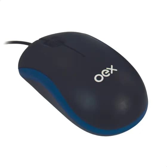 Mouse Mini com Fio Oex MS103 1000 DPI Compacto Leve e Ideal Uso Diário  Escritório