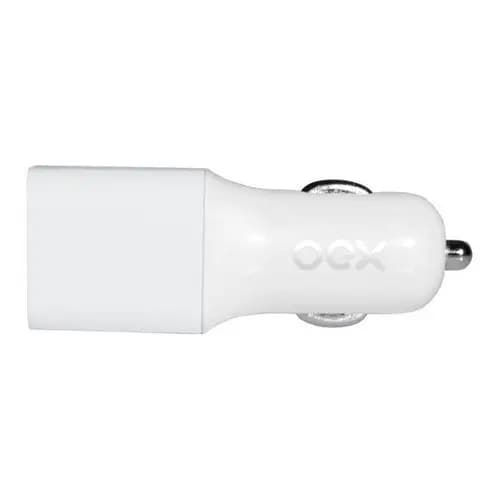 Carregador Veicular Original Oex Cg101 Duplo Usb 3.1A