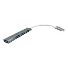 Hub Adaptador Usb Tipo C Para 4 Portas Notebook Oex Premium