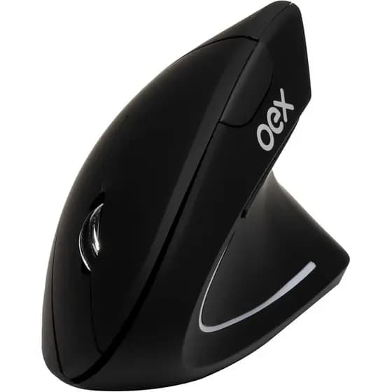 Mouse Vertical Sem Fio Bluetooth Ergonomico OEX Recarregavel