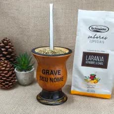 Kit Cuia + Bomba e Erva Mate Chimarrao COMBO PROMOÇÃO