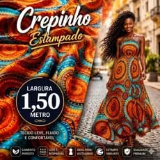 CREPE - AFRICA -  AFRICANA NEGRITUDE ETNICA, ARTESANATO, DECORAÇÃO, ROUPAS FEMININAS E MASCULINAS
