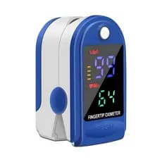 Oxímetro de Dedo de Pulso Digital Batimento Cardíaco Monitor de Frequência Medidor Saturação