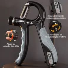 Hand Grip Com Contador Ajustável 5-60kg Fortalecedor De Punho Antebraço Mãos Flexor Exercício Fitness
