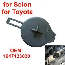 1647123030 Tampa Da Garrafa De Água Do Tanque De Expansão Líquido Refrigerante Carro Para Toyota Corolla Yaris Vios Limo Scion IQ XA XB XD