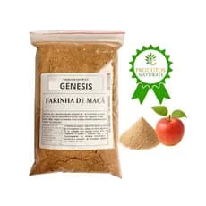 Farinha de Maçã 100% Pura Alta Qualidade - Genesis Produtos Naturais