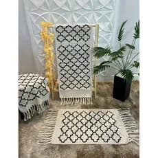 Kit Passadeira Cozinha Geométrica 3 Peças para Casa Decorada