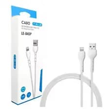 Cabo USB Turbo 15W Tipo V8 Tipo C Iphone De Carregamento Rápido 1m