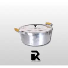 Panela n° 40 Grande em alumínio batido grosso fundido 18Litros