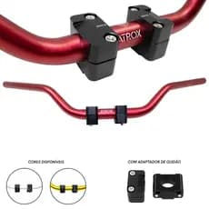 Guidão Esportivo Fat Bar Alto Bros Tornado Xr200 Xre190 300 Sahara 300  Crosser Lander Xtz Cores