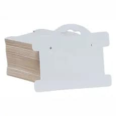 Tag Camisa para Brinco Pulseira Laço de Cabelo 9,5x7cm 300 Peças - CX0015