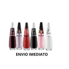 KIT 6 ESMALTE IMPALA DIVERSAS CORES KIT MANICURE MÃOS E PÉS - ENVIO RAPIDO