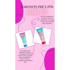 Sabonete Makeup Off 100ml - Limpeza e Cuidados Pré e Pós maquiagem