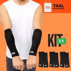 Kanxa - Manguito Curto Light - Manguito de Volei, Corrida, Caminhadas - Manguito Esportivo