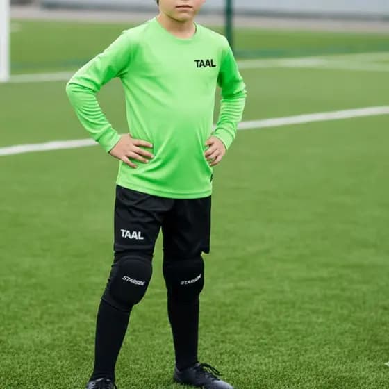 Joelheira Futsal e Volei Elástica Com Espuma - Par Infantil