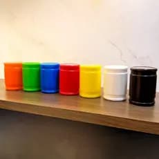 Kit C/ 20 Porta Latas Latinhas Plástico Isopor 350ml
