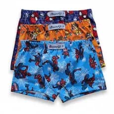Kit C/ 10 Cuecas Boxer Infantil Menino Estampada De Personagens Confortável Elástico