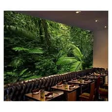 Papel de parede Adesivo Floresta Árvore Natureza Selva Mata Paisagem m² várias medidasXNA 049