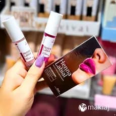 Henna Labial Makiaj Rosa e vermelha 3ML