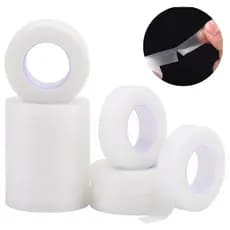 3/5/10 Fitas Transpore Adesiva Transparente Antialegica para Extensao de Cilios 10m