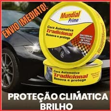 Cera Automotiva Em Pasta Remove Manchas Brilho e Proteção 200gr