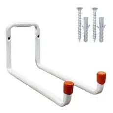 Suporte multiuso Gancho 20kg Para Pendurar bicicleta/Escada/cadeira de praia Na Parede 21cm