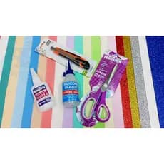 KIT ARTESÃO EVA INICIANTE 29 ITENS.