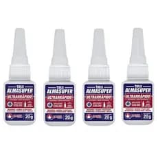 Cola Instantânea 20gr com 04 unidades.