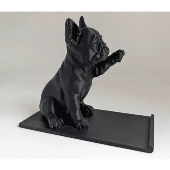 Suporte Celular Cachorro Bulldog | Base Porta Celular Mesa