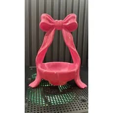 PORTA JOIAS LAÇO ROSA – DELICADO E IRRESISTÍVEL